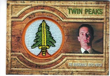 TWIN PEAKS BOOKHOUSE BOYS PATCH CARD AGENT COOPER