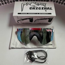 Pit Viper The Firecracker Original 2.0/HDPV Polarized Blue Lens WIDE NIB