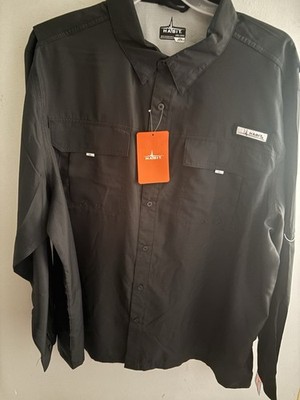 Habit Crayfish Creek River Shirt Size 2X Color Black - New with Tags