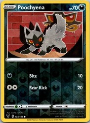 Poochyena 103/185 Vivid Voltage Reverse Holo Common
