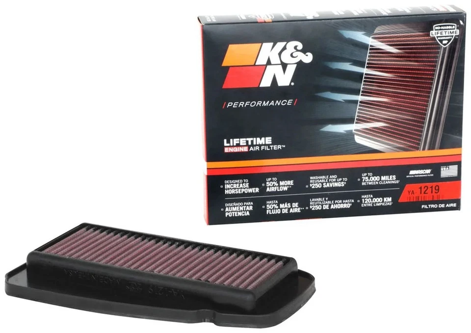 FILTRE A AIR DE REMPLACEMENT K&N ADAPTABLE POUR YAMAHA - Photo 1/1