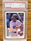 PSA 10- 1990 Leaf Ken Griffey Jr. Card #245 PSA 10 Gem Mint