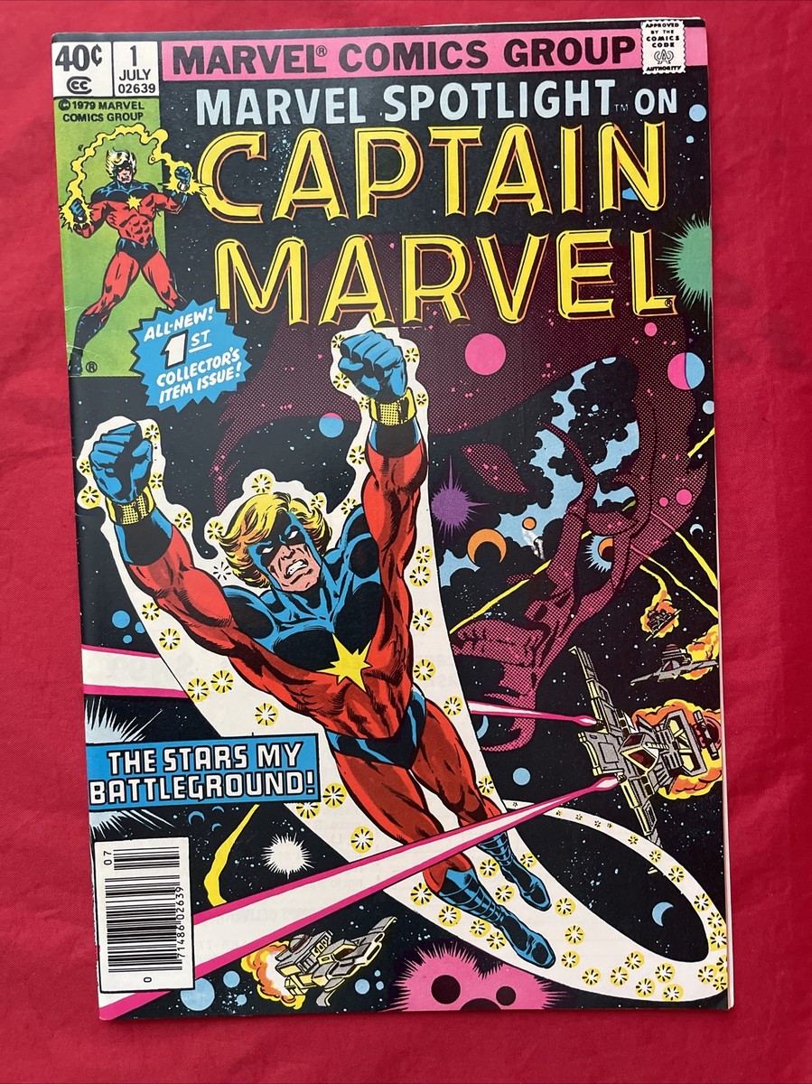 Vintage Comic Book Captain Marvel 1 July 1979 | eBay