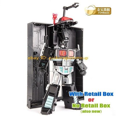 JinBao 2001B Autobots OP G1 Mini 12cm 5'' Black Action Figure Robot Deformabl Toy