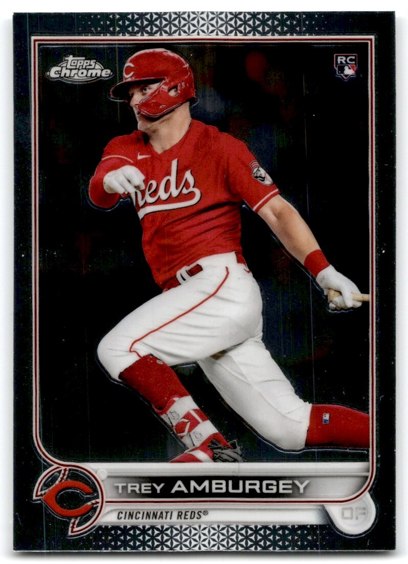 2022 TOPPS CHROME TREY AMBURGEY RC NEW YORK YANKEES #61