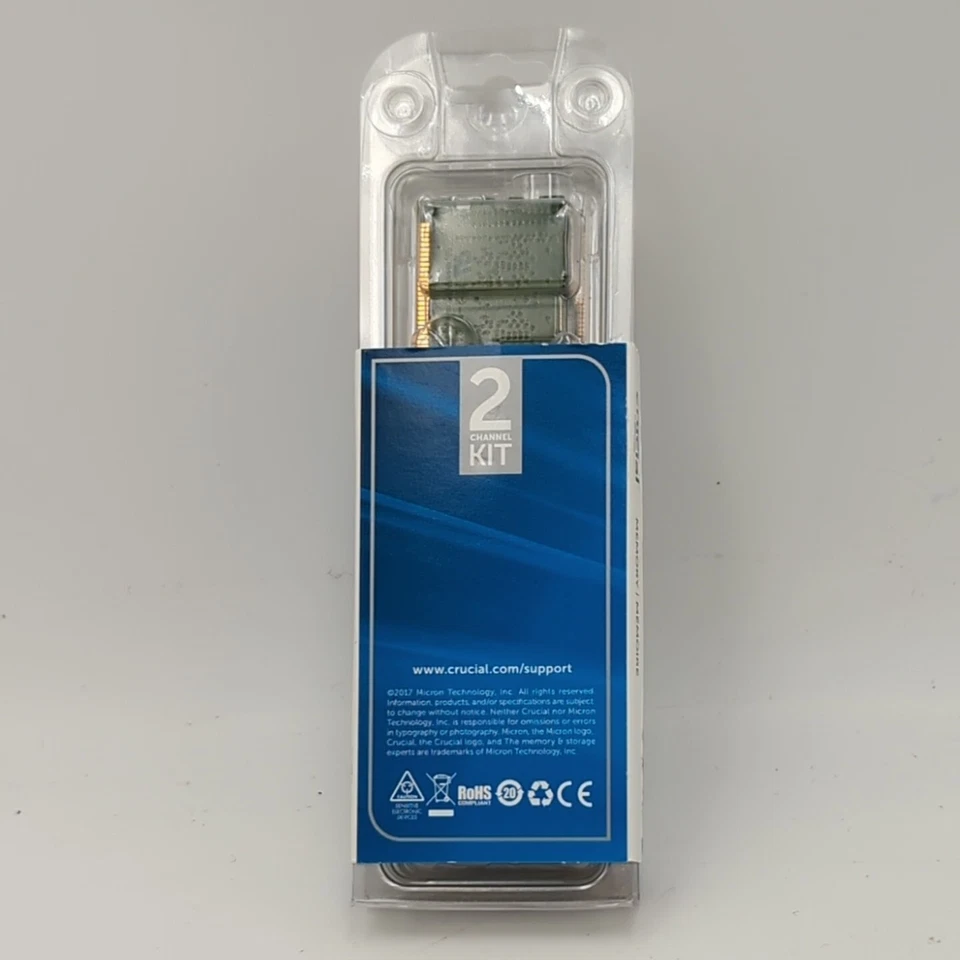 Crucial MEMORY 2GB 240-PIN DIMM 256MX64 DDR3 CT25664ABA1339.C8F1D 2 Channel Kit - Image 2 of 4