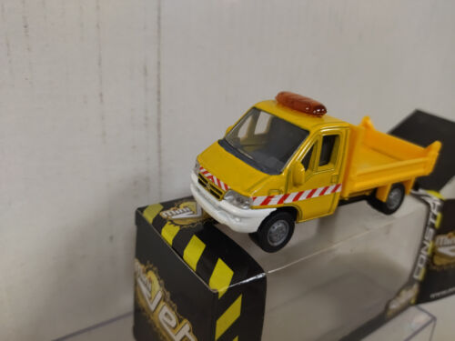 CITROEN JUMPER PICKUP BOX CONSTRUCTION apx 1:64 NOREV 3 INCHES (7,5cm) - Foto 2 di 6