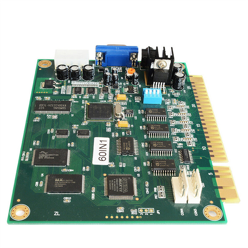 Carte PCB Multicade 60 En 1 – Sortie CGA/VGA – Parfaite Pour Borne Arcade Jamma