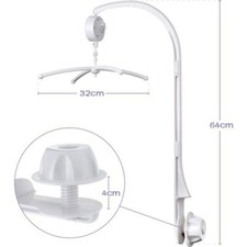 Support de mobile musical bébé Support bras Boîte à musique douce