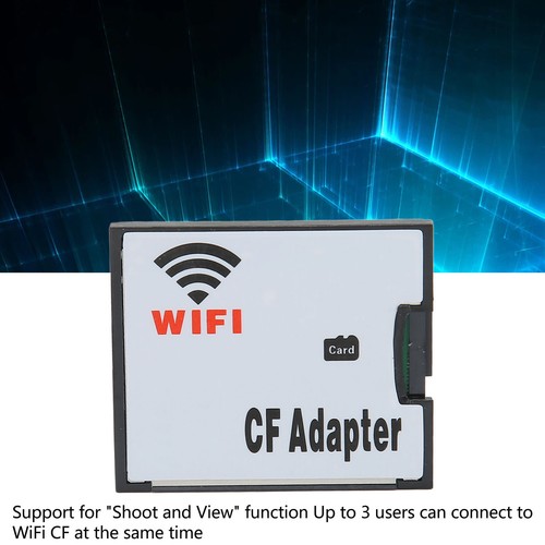 Memory CF Card Adapter Wireless Wifi Memory Card To CF Compact Flash - Picture 17 of 22