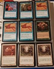 MTG LOTTO TEMPESTA-FORTEZZA-DESTINO DI URZA-EREDITA DI URZA-MASCHERE DI MERCADIA