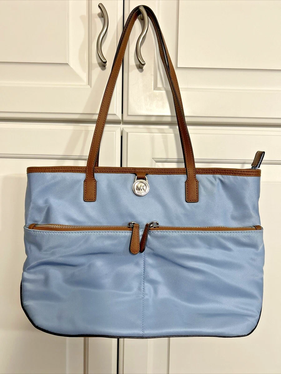 Powder blue online michael kors purse