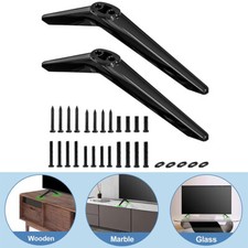 TV Stand Legs Base Holder with Screws Kit For TCL 28/32/40/43/49/50/55/58/65inch