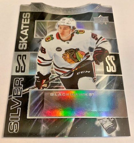 #SS20 Connor Bedard 2023-24 Upper Deck Extended SILVER SKATES Rookie Insert card - Foto 2 di 3