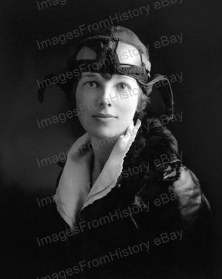 8x10 Print Amelia Earhart Portrait #AE73 | eBay