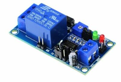 12 V DC Verzögerung einstellbares Zeitrelais, verzögertes Ausschalten Schaltermodul. UK-Verkäufer