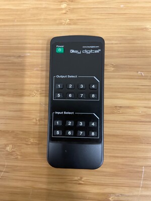Key Digital KDRM8XNCS Remote Control No Battery | eBay