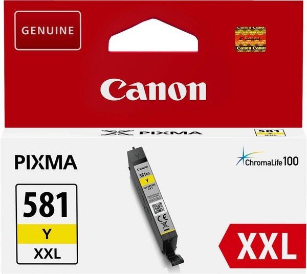 Original Canon Cli-581Y Xxl Cli 581Y Original Tinte Drucker Tintenpatrone Gelb-image