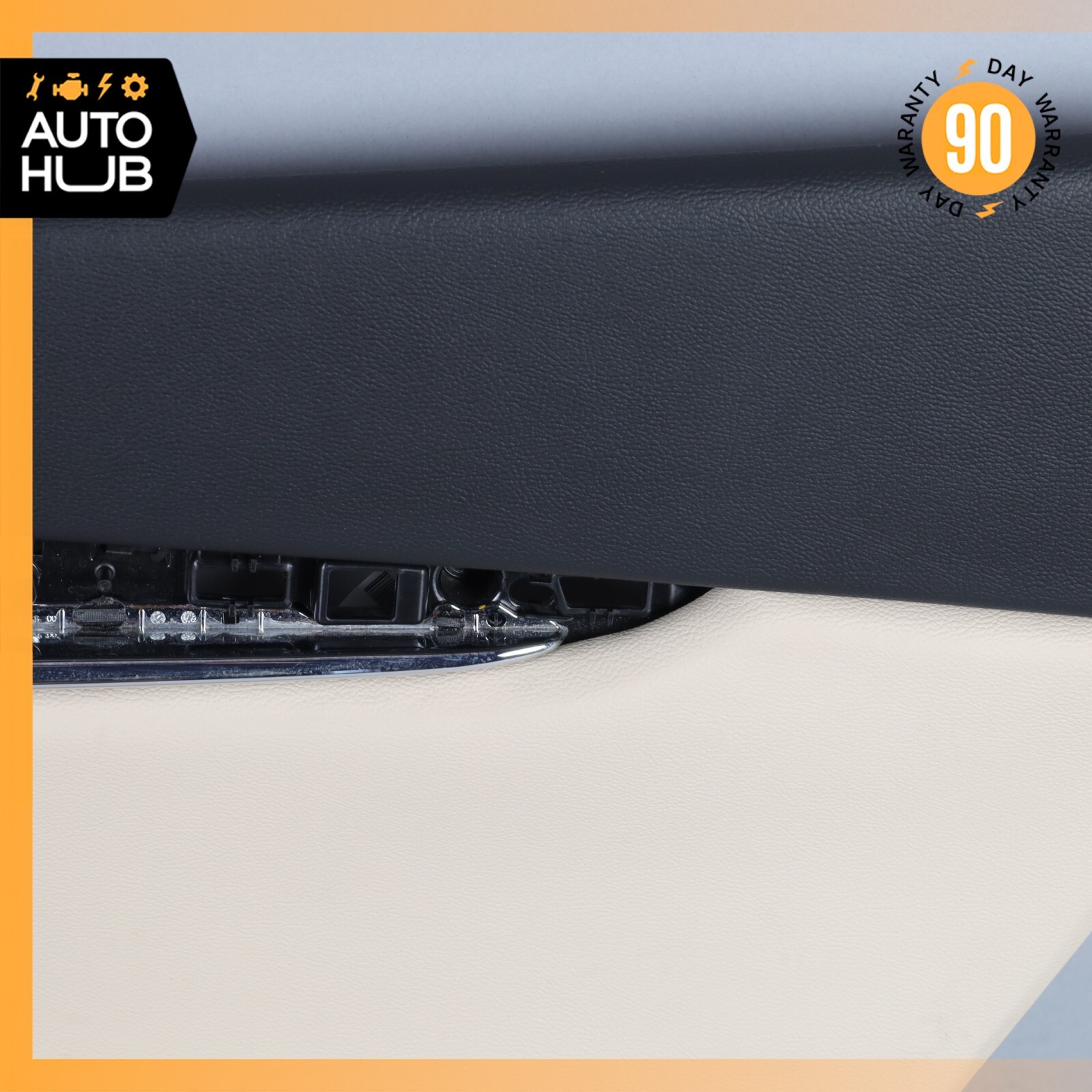 14-17 Maserati Quattroporte SQ4 M156 Rear Right Side Interior Door Panel OEM 69k