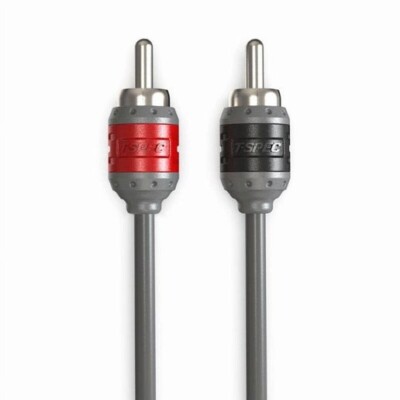 T-Spec V8R3 RCA V8 Series 2-Channel Audio Cable 3 Foot