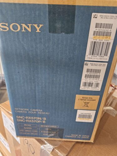 Sony SNC-RX570N/B PTZ Network Camera (Black) - Picture 3 of 3