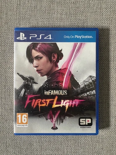 ps4 INFAMOUS FIRST LIGHT Game Playstation REGION FREE PAL UK Version PS5