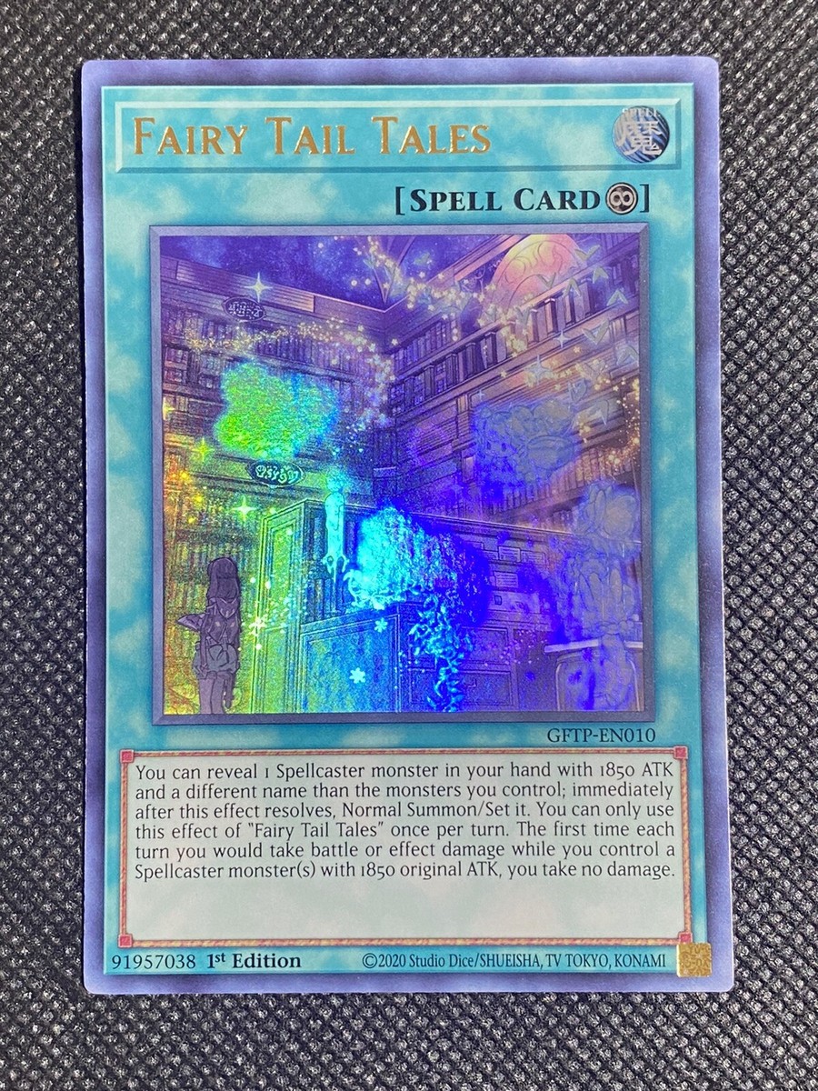 YuGiOh! - Fairy Tail Tales GFTP-EN010 Ultra Rare 1st Edition Near