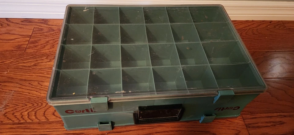 Flambeau Products Curtis 18"x12"  50 Bin Storage Case Tackle Box Hardware Crafts - Image 2 of 4