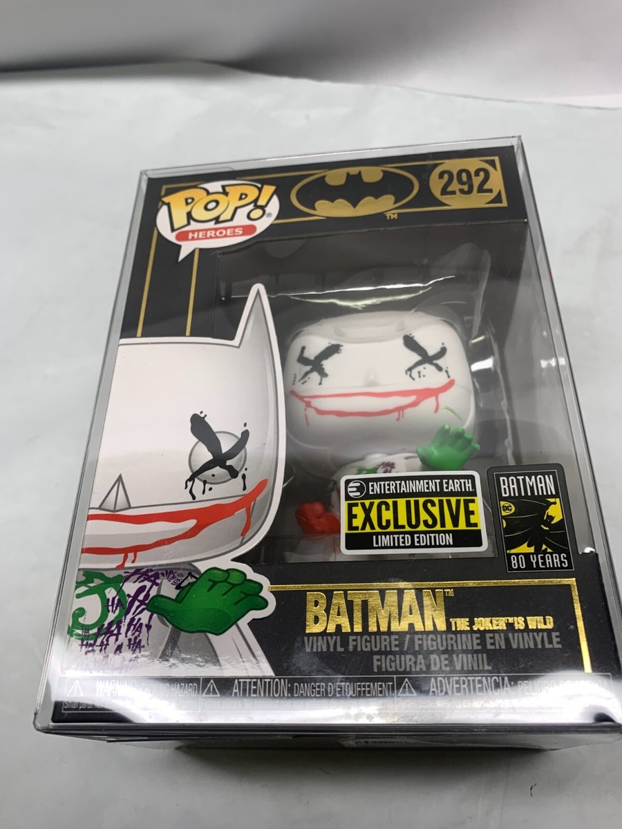 Funko Pop 43970 Heroes: Batman # 292 The Joker is Wild Vinyl Figure · : Acheter, vendre et tisser des liens