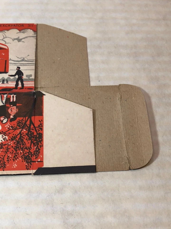 BENBROS QUALITOY ORIGINAL BOX 310 MEDIUM CRANE OR 311 MED EXCAVATOR ENGLAND 1950 - Image 4 of 4