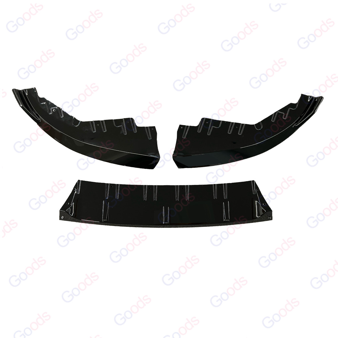 Fits BMW 2022-24 G26 430i M440i i4 Gran Coupe CS Style Front Lip Gloss Black