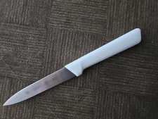 Paring Knife - MUNDAIL - Brazil ZE 4 in with White Handle and Spear Point