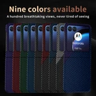Fashion Carbon Fibre Texture Protective Case Cover For Motorola Razr 50/60 Ultra