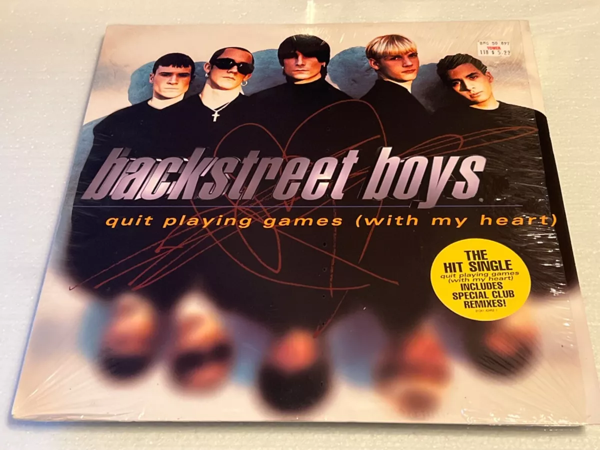 BACKSTREET BOYS - QUIT PLAYING GAMES WITH MY HEART USA 12 VINYL SINGLE  REMIXES