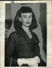1958 Press Photo Mrs. W. R. Hearst Named in List of Best-Dressed Women of NY