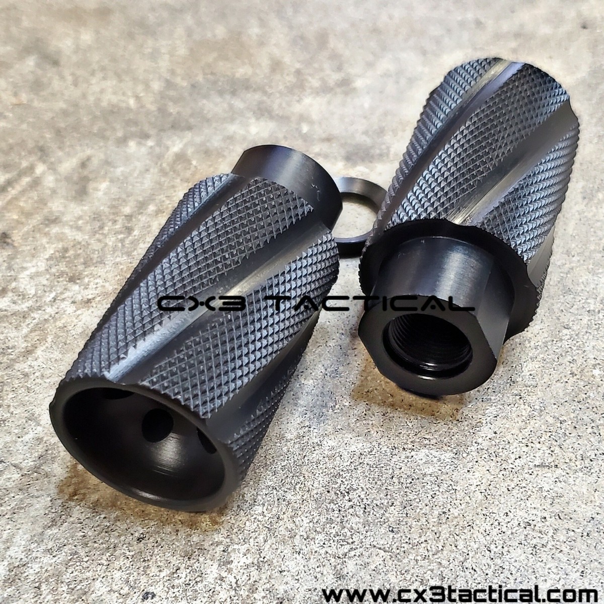 DB TAC Muzzle Brake Aluminum Skeleton Compensator 1/2x28
