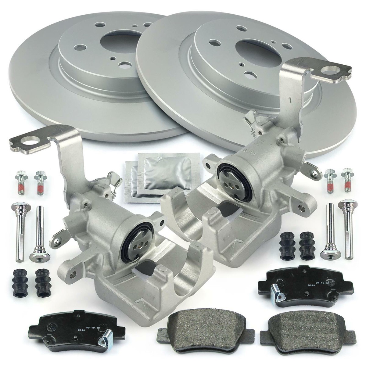2X A.B.S. BREMSSCHEIBEN 290mm HINTEN PASSEND FÜR TOYOTA MIRAI PRIUS