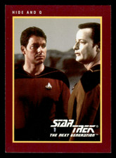 Star Trek 25Th Anniversary 1991 Impel #20 Hide And Q Riker