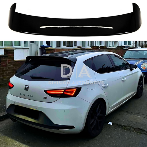 FOR SEAT LEON MK3 5F 5DR REAR TRUNK BOOT ROOF SPOILER LIP CUPRA LOOK ...