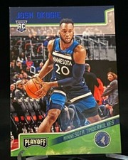 2018-19 Chronicles Playoff Blue #172 Rookie Josh Okogie Timberwolves /99
