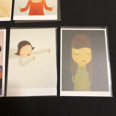 Yoshitomo Nara N's YARD 5 postcards and 1 bonus DM set | eBay