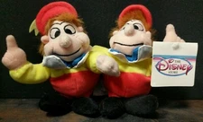 Disney Alice In Wonderland Vintage Plush Tweedle Dee Tweedle Dum A2-2-G