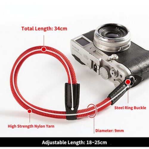 Adjustable Colorful Nylon Hand Wrist Straps for DSLR Camera Safety Strap - Picture 5 of 30