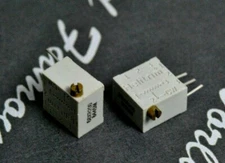 2pcs - BECKMAN / HELITRIM 68XR200 200R Multi Turn Potentiometer / Trimmer