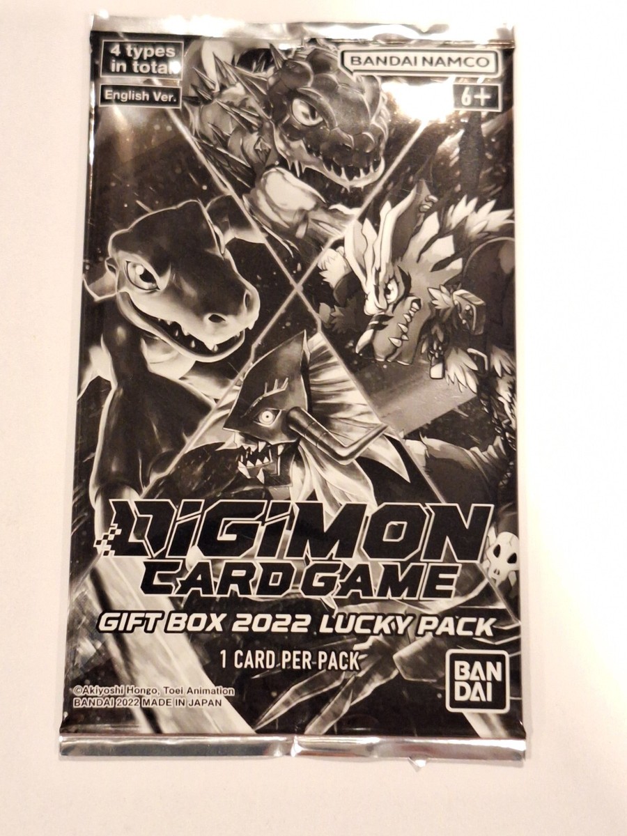 Digimon Card Game Gift Box 2022 Lucky Pack New Sealed! | eBay
