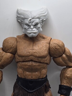 3d Printed X-MEN 97 BEAST SMIRKING HEAD  7'' 1:10 Comic Universe COMPATIBLE 
