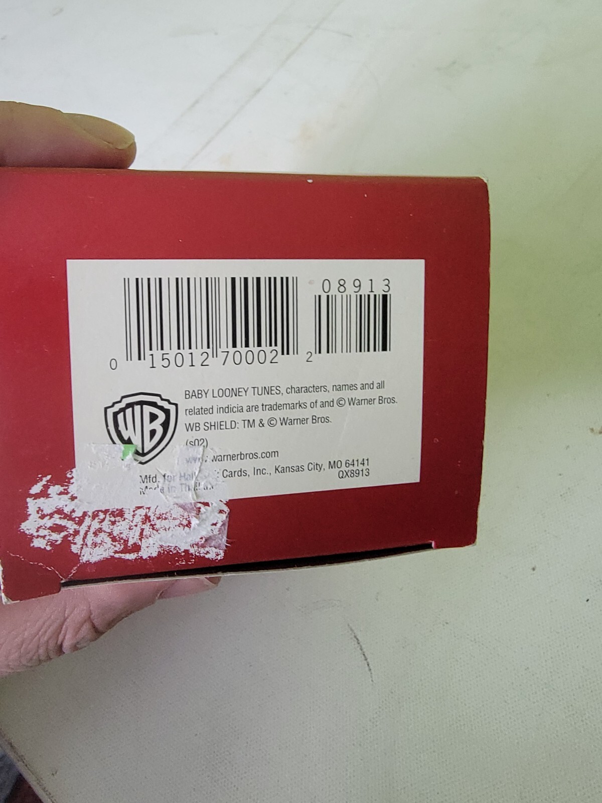 Hallmark Baby's First Christmas Baby Bugs Bunny & Baby Tweety Bird Looney Tunes