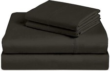 100 Egyptian Cotton Sheets for Queen Size Bed, 400 Thread Count Long Staple ...