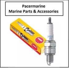 NGK SPARK PLUG DPR6EA-9 MARINER MERCURY 25HP FOUR STROKE OUTBOARD ENGINE MOTOR
