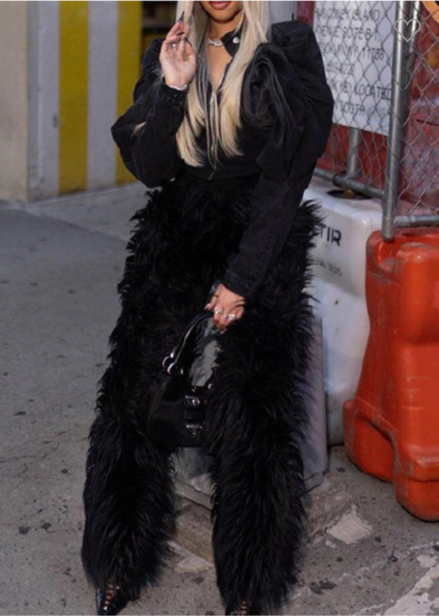 Faux Fur Pants | eBay